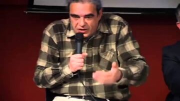 Ариф Абдуллах, Калин Янакиев, Симеон Евстатиев и Анна Кръстева в дебат на Червената къща