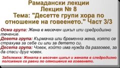Десетте групи хора по отношение на говеенето. Част 3/3- Емин Голев